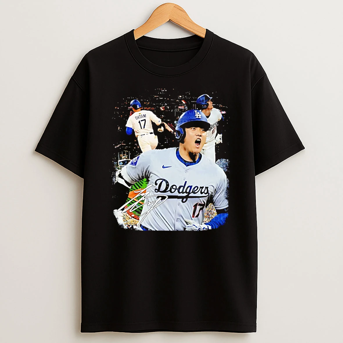 Shohei Ohtani Los Angeles Dodgers Signature Vintage 2026 T Shirt