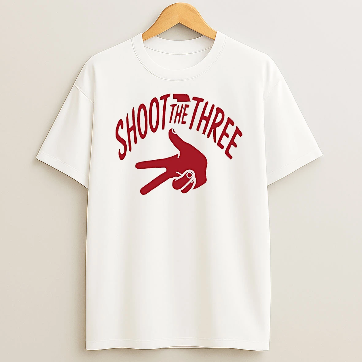 Shoot The 3 Nebraska State Circle T Shirt