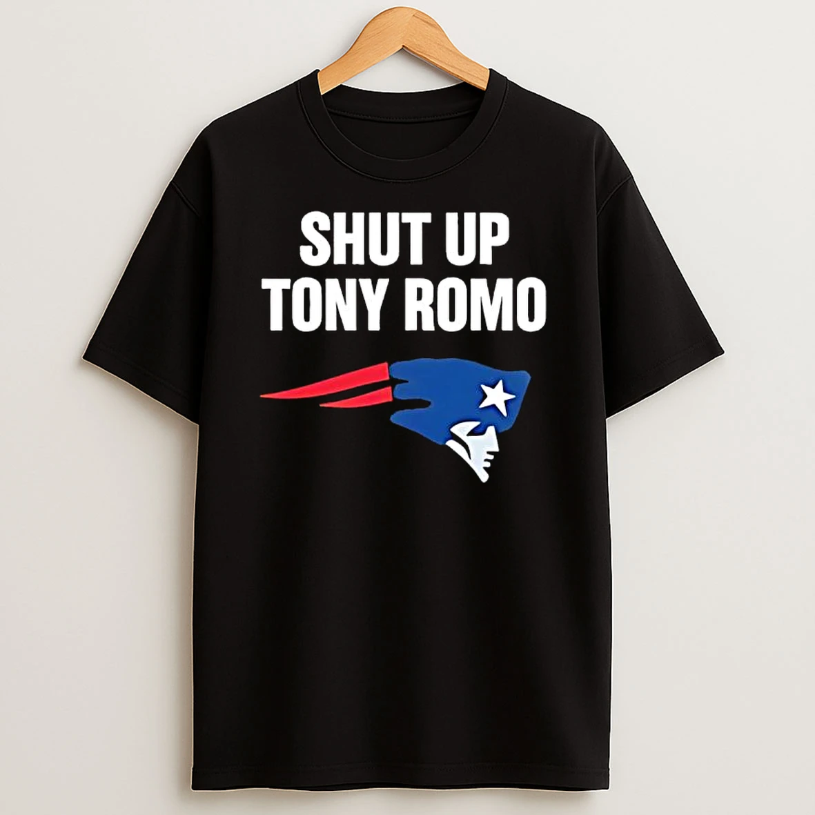 Shut Up Tony Romo New England Patriots T Shirt