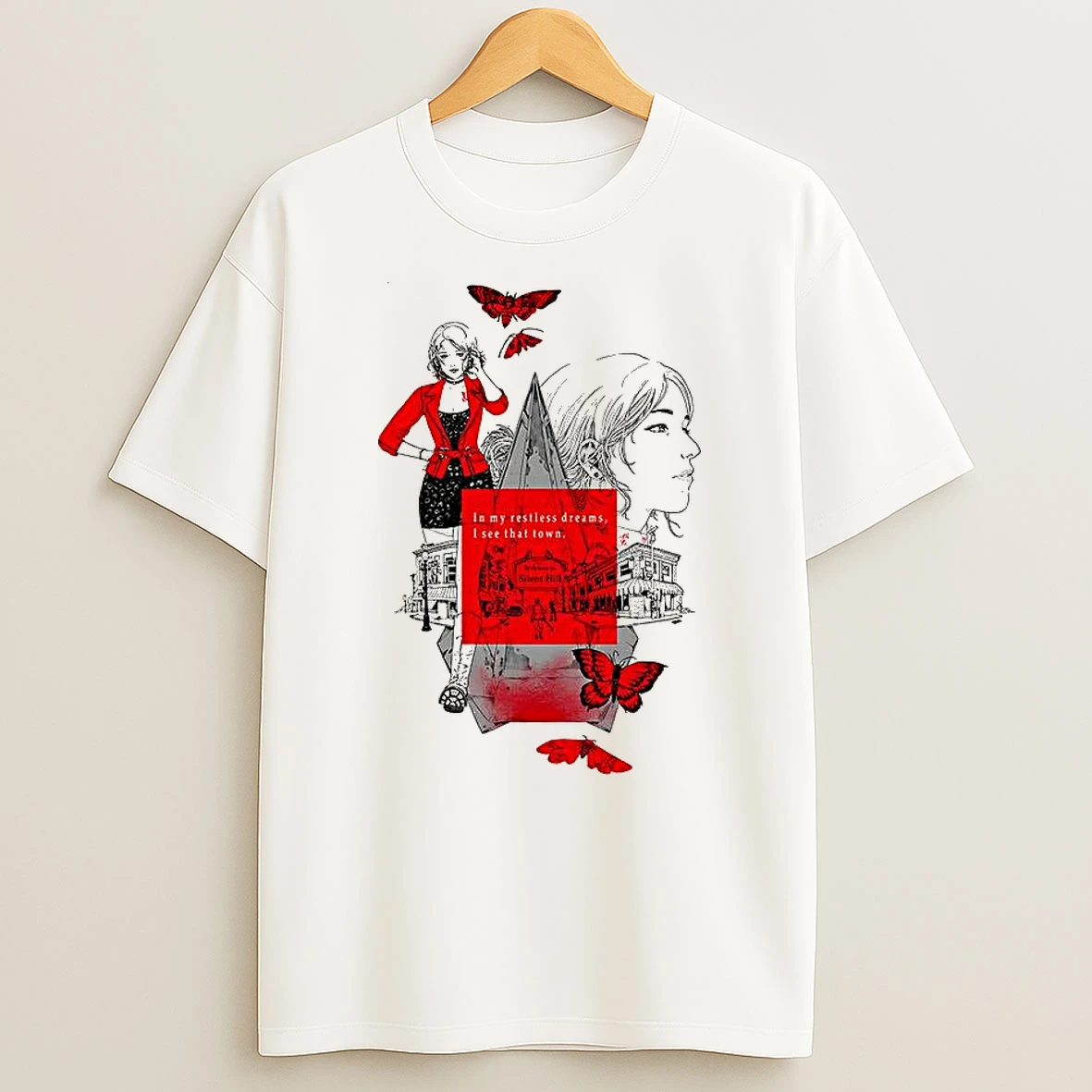 Silent Hill 2 In My Restless Dreams I See That Town T Shirt