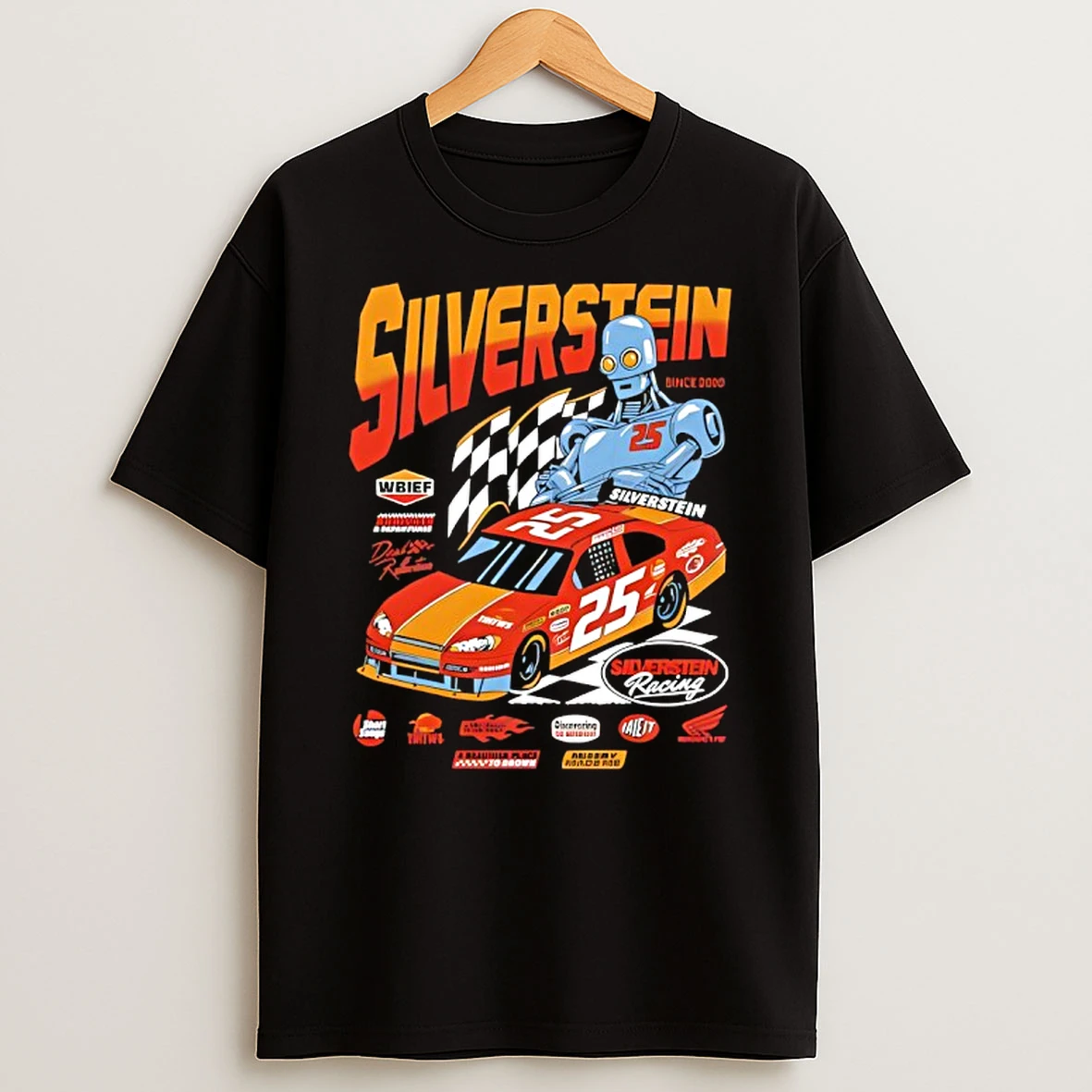 Silverstein Racing World Tour 2025 Wbief T Shirt