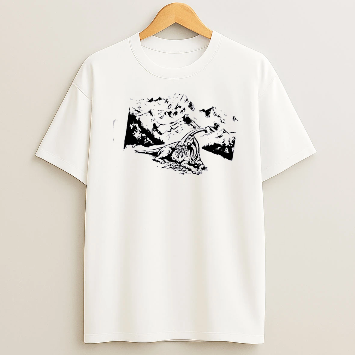 Simle Chillin Hadrosauridae T Shirt