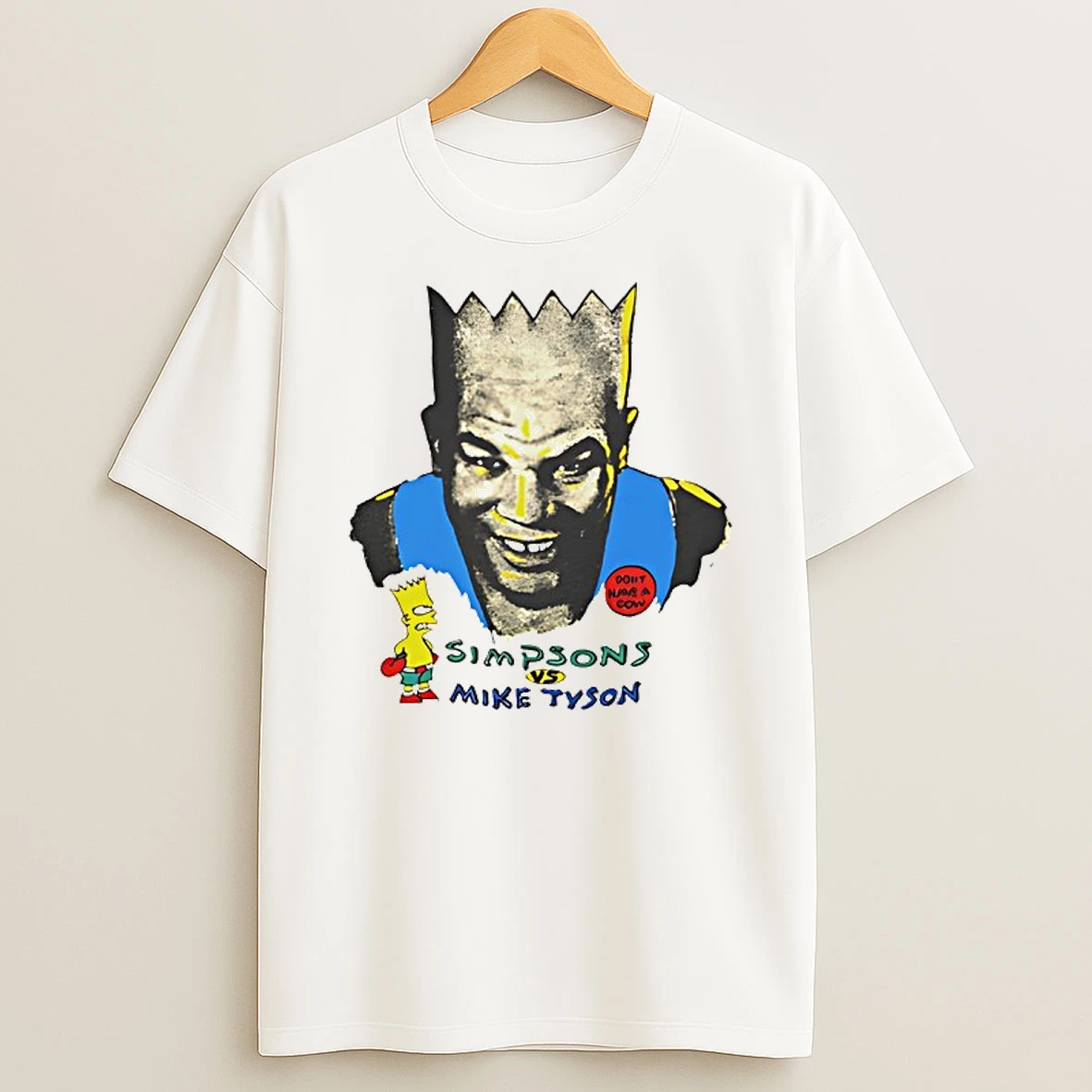 Simpsons Vs Mike Tyson T Shirt