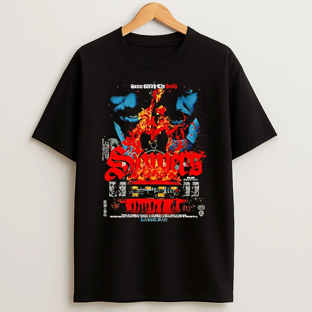 Sinners Dance With The Devil Sunrise T Shirt