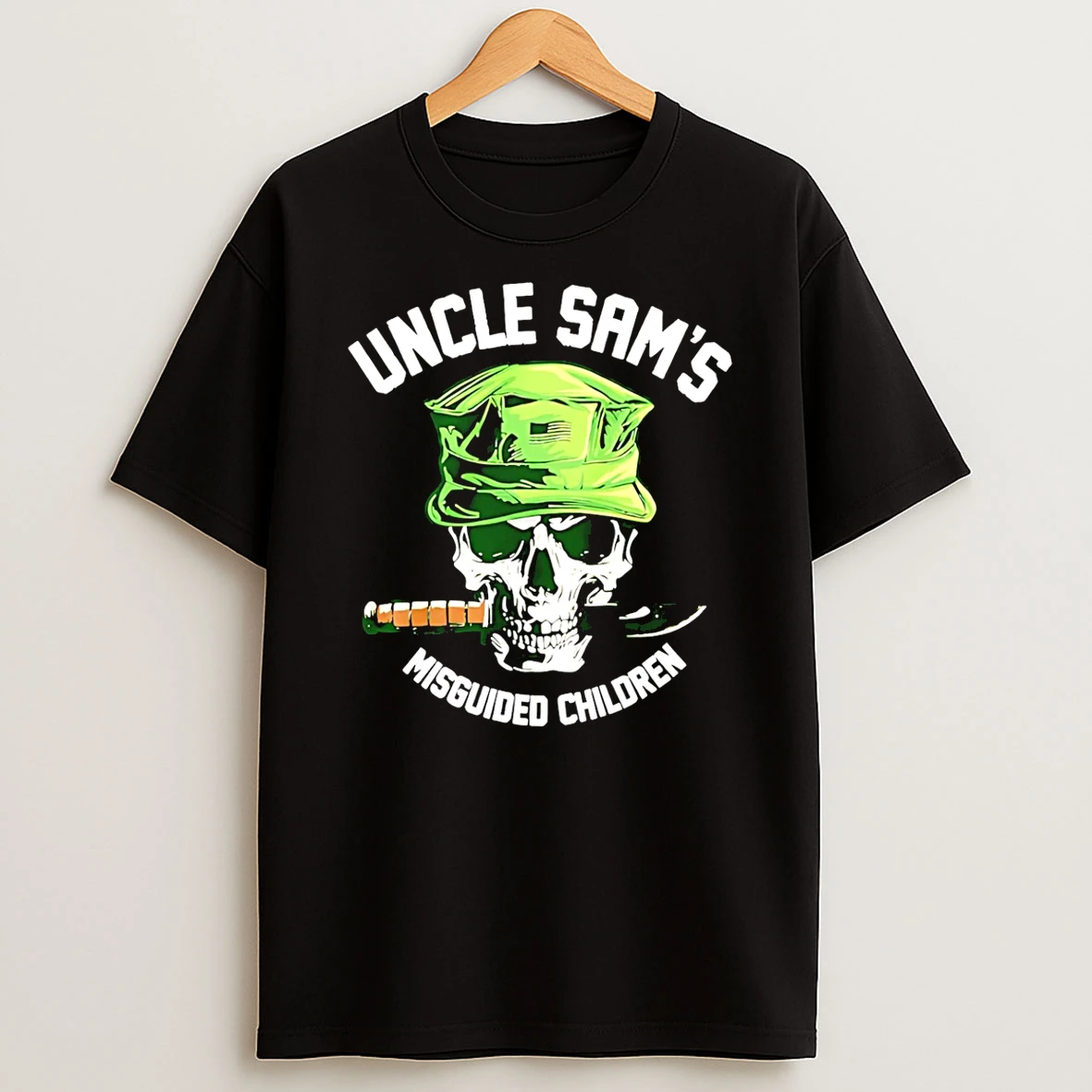 Skull Uncle Sams Misguided Children T Shirt