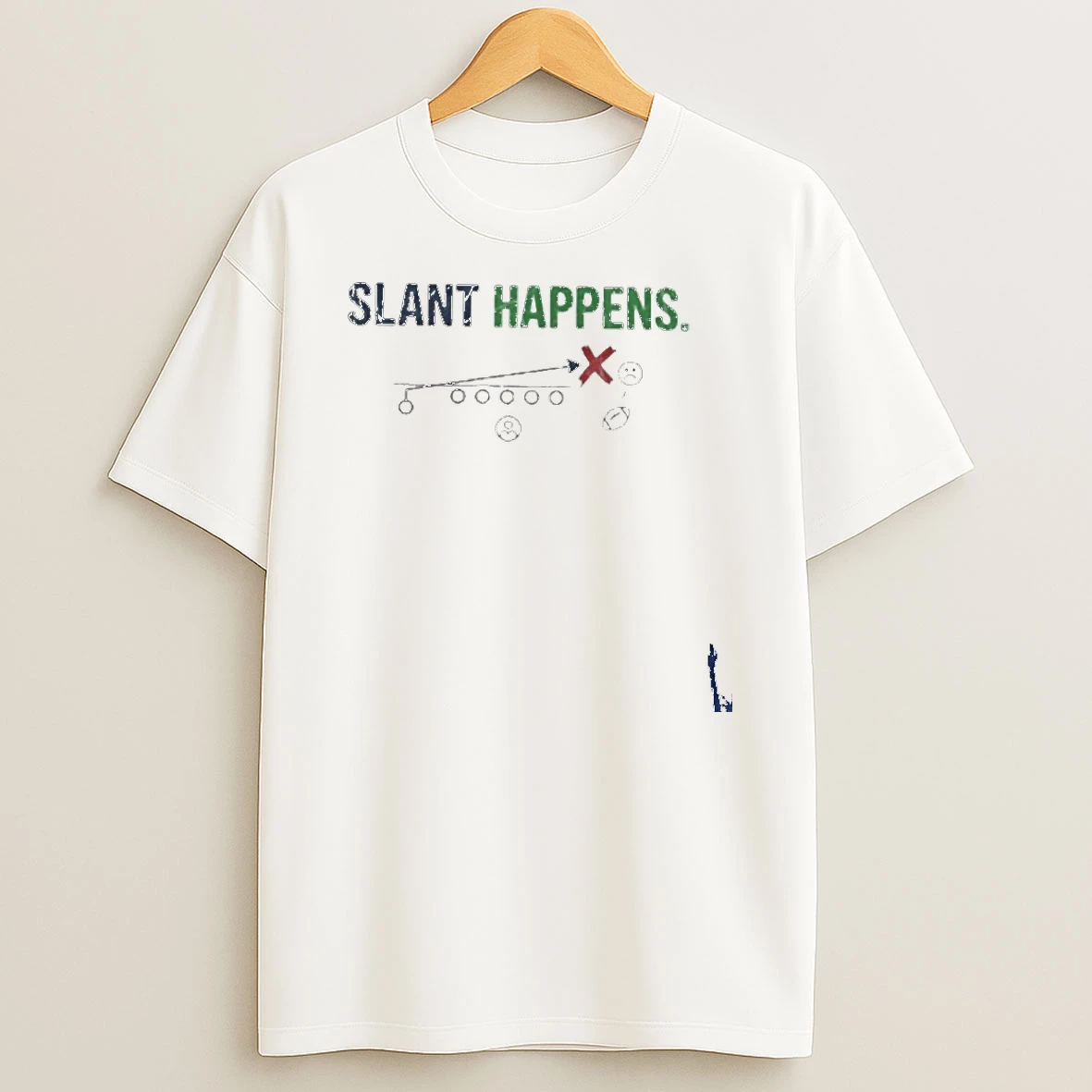 Slant Happens Seattle Seahawks Football T Shirt