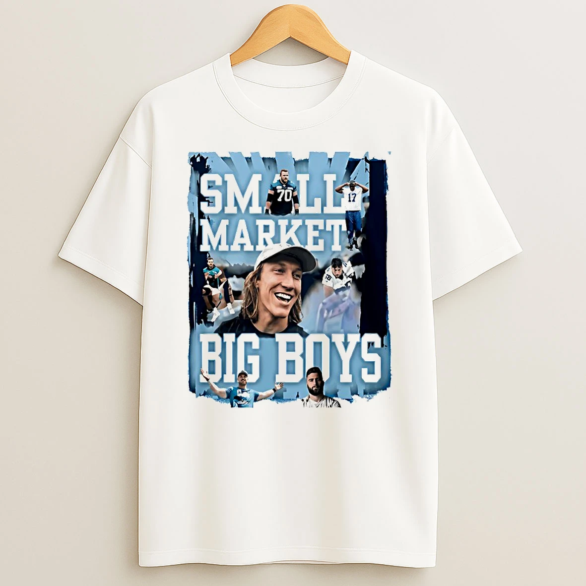 Small Market Big Boys Jaguars Playoffs 2026 Circle T Shirt