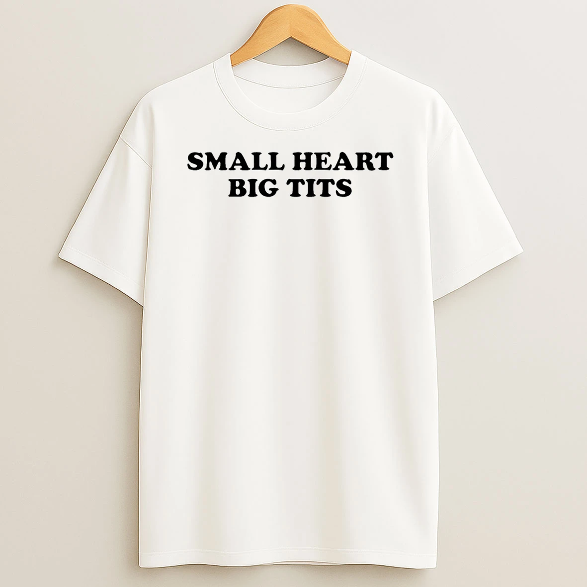 Small Heart Big Tits T Shirt