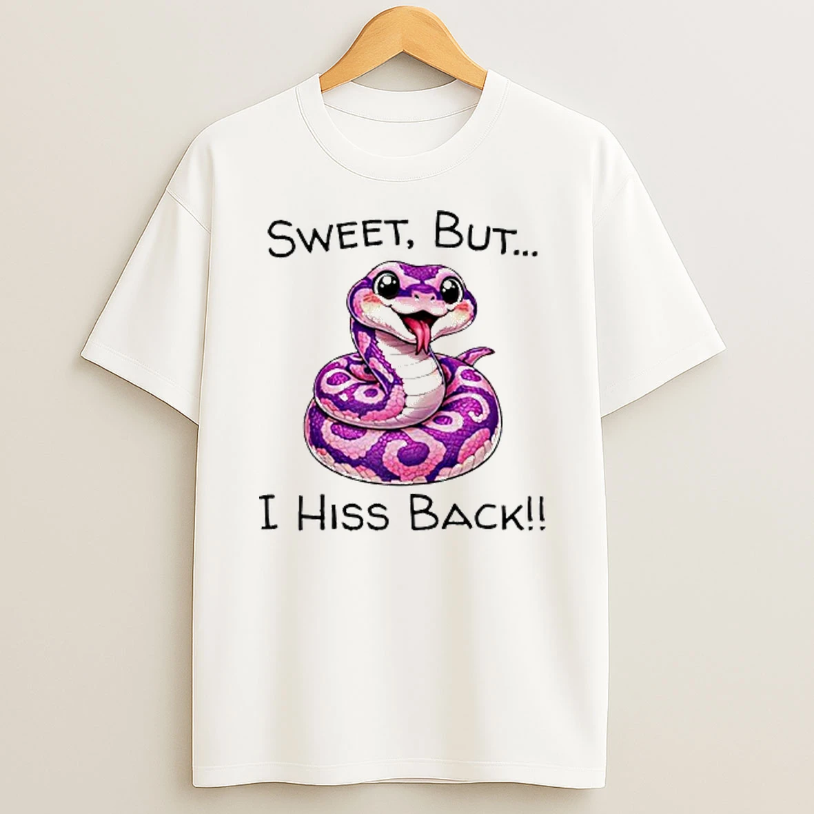 Snakes Sweet But I Hiss Graphic T Shirt