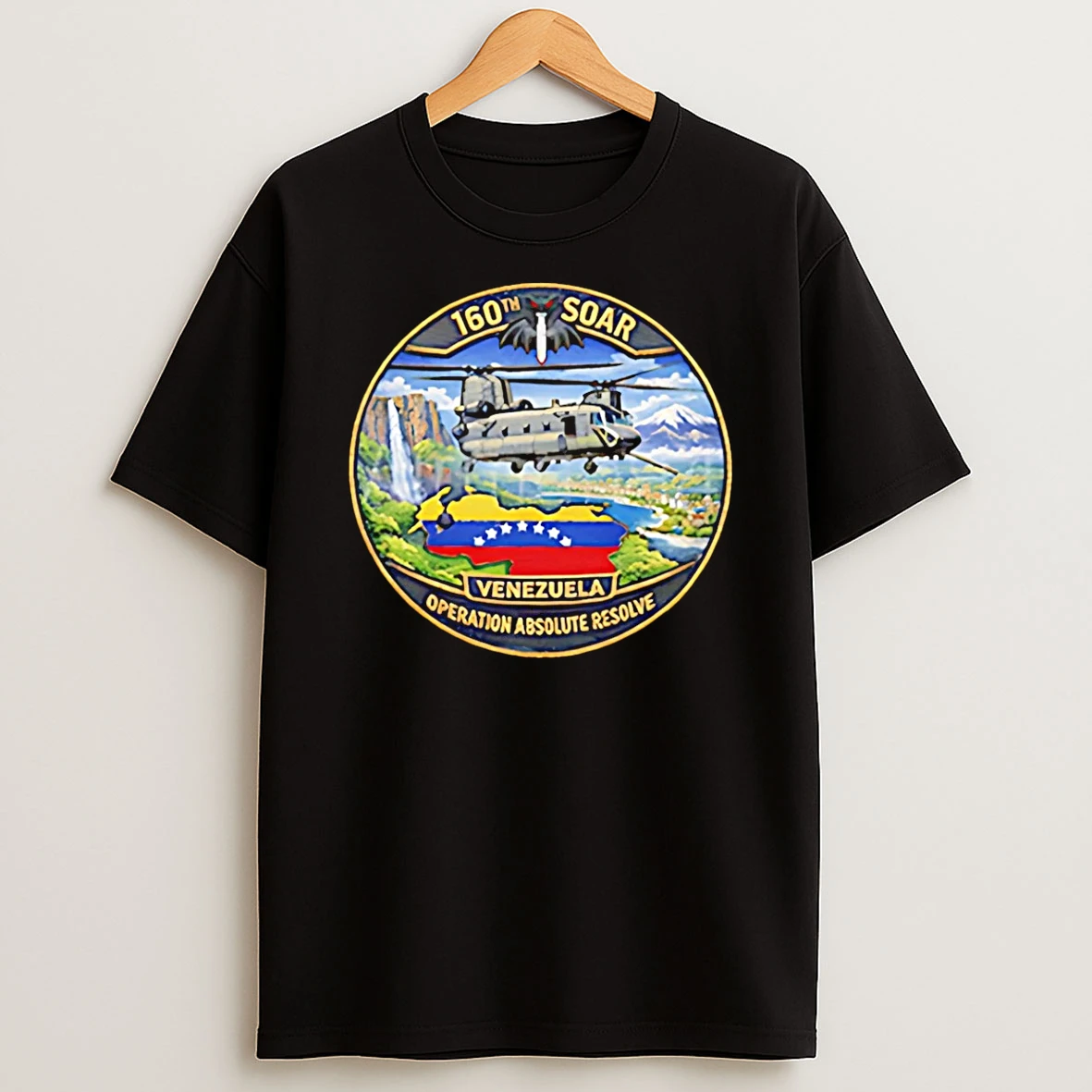 Soar 160th Venezuela Operation Absolute Resolve T Shirt