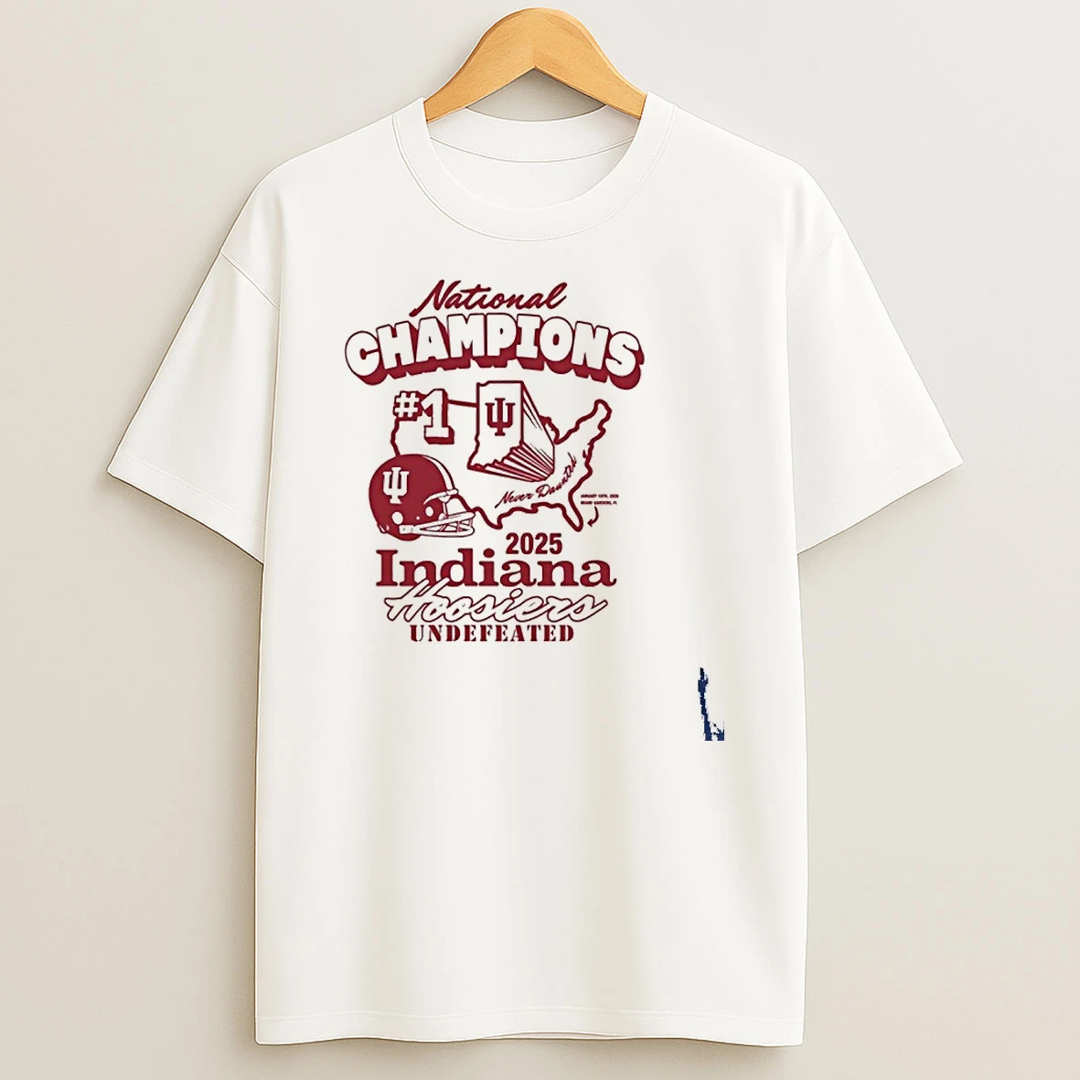 Something Inked Indiana Hoosiers 2025 College Football National Champions Vintage T Shirt