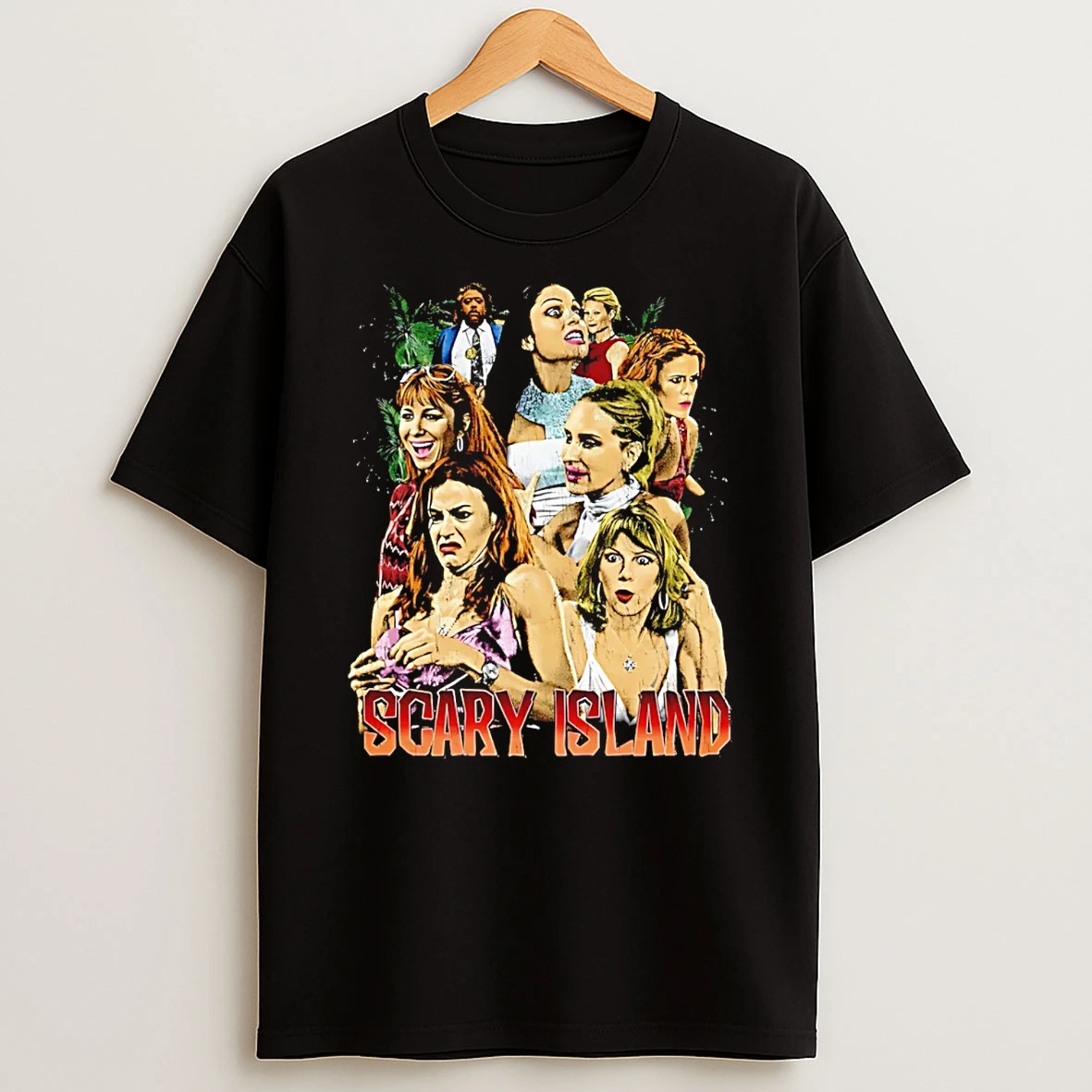 Sonja Morgan Bethenny Frankel Kelly Bensimon Ramona Singer Scary Island T Shirt