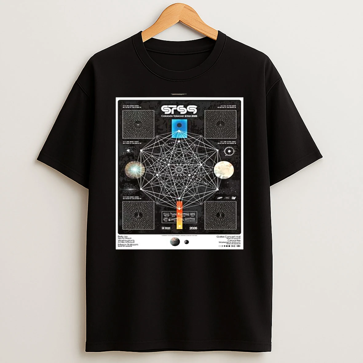 Sound Tribe Sector 9 Sts9 X Conscious Alliance Colorado Takeover 2026 T Shirt