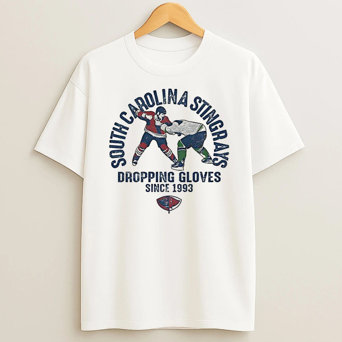 South Carolina Stingrays Dropping Gloves Since 1993 T Shirt