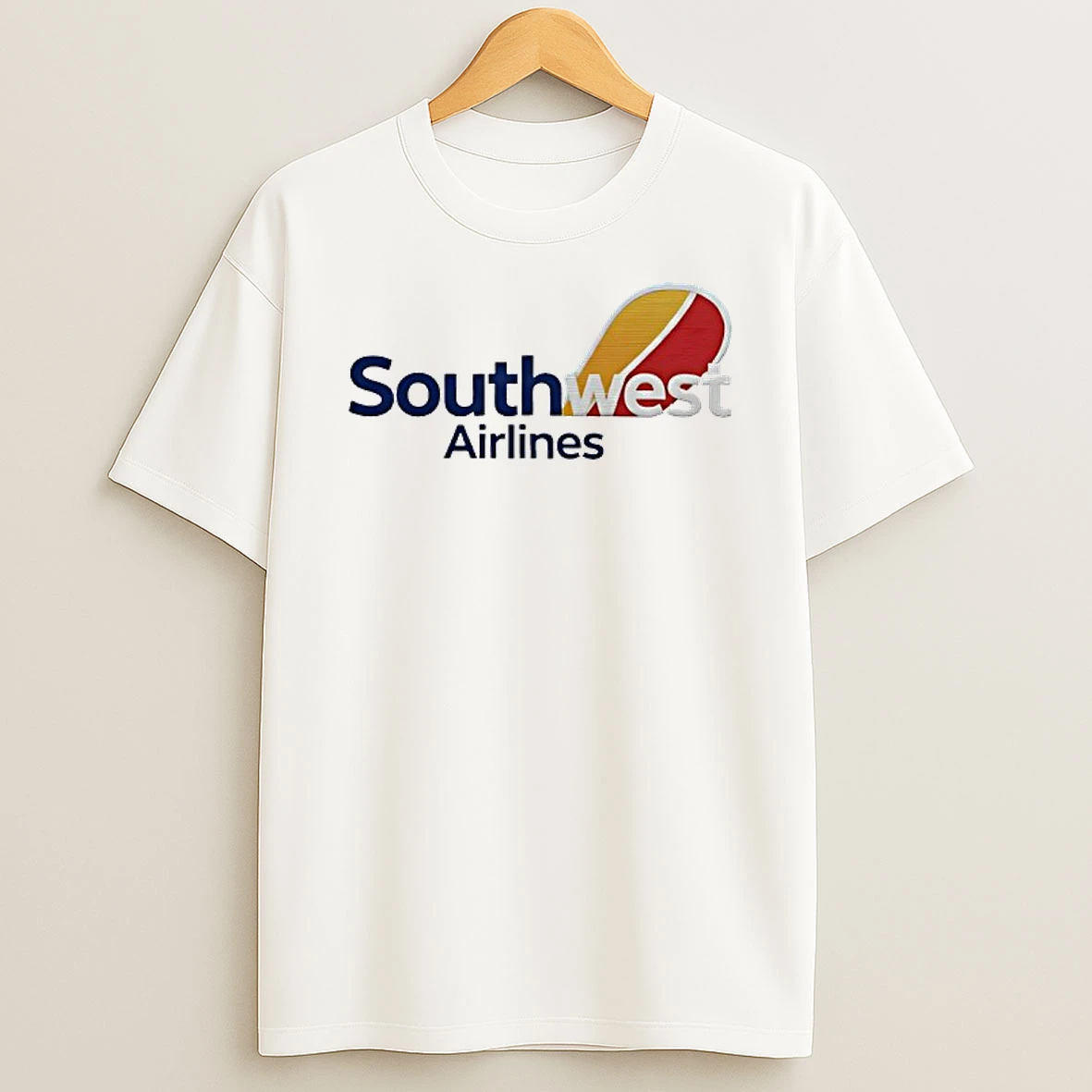 Southwest Airlines Logo And Name T Shirt