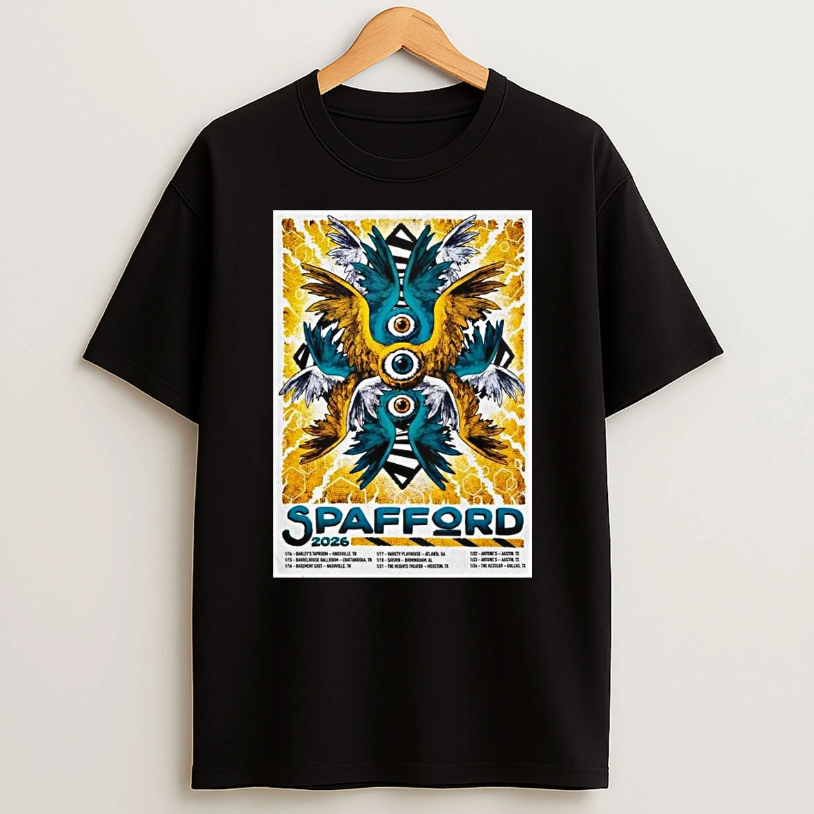 Spafford Winter Jan 2026 Tour T Shirt
