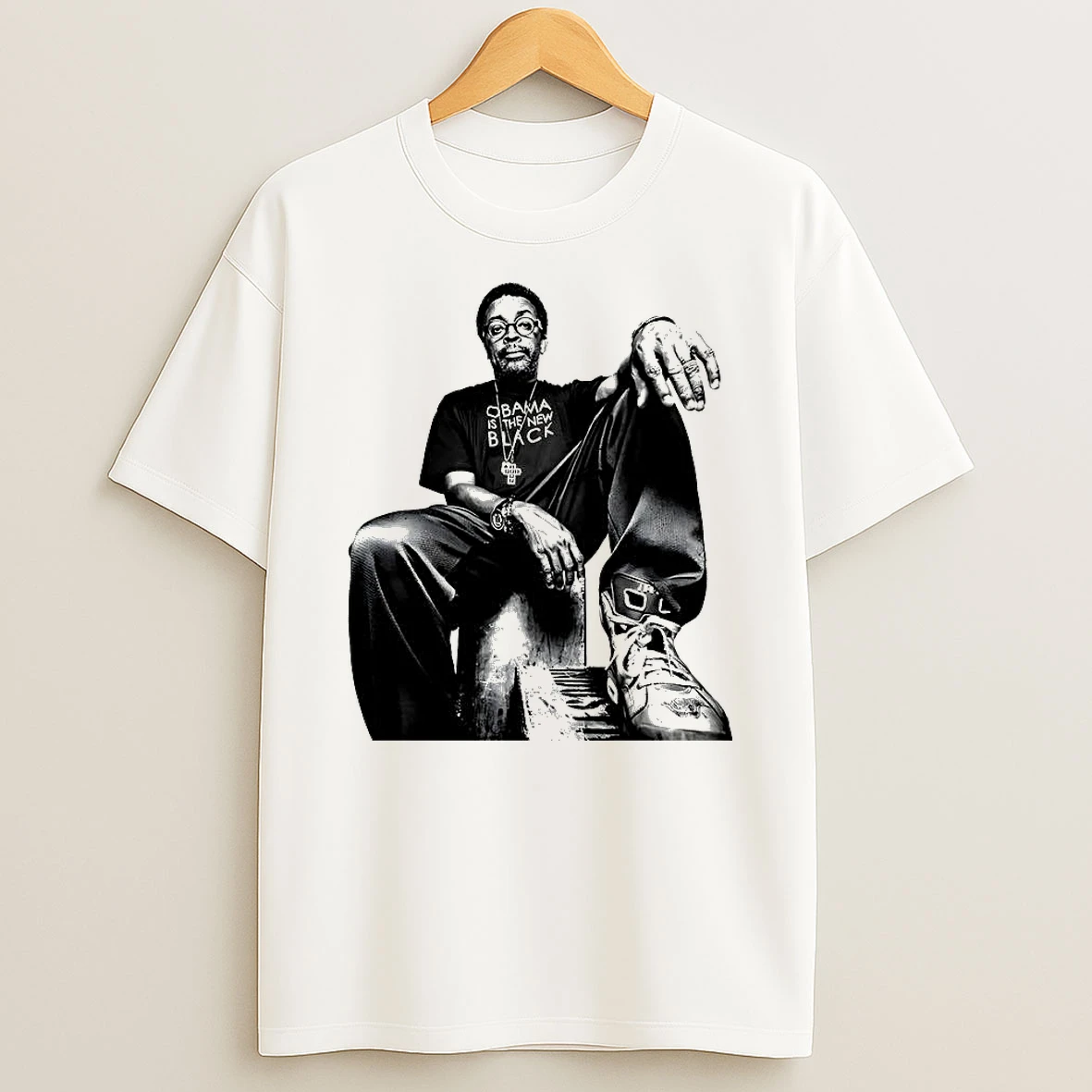 Spike Lees Celluloid Struggles Portrait Retro T Shirt