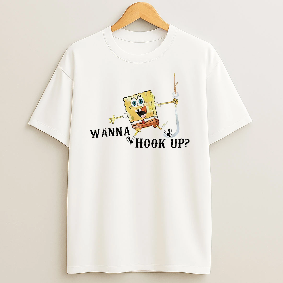 Spongebob Wanna Hook Up T Shirt