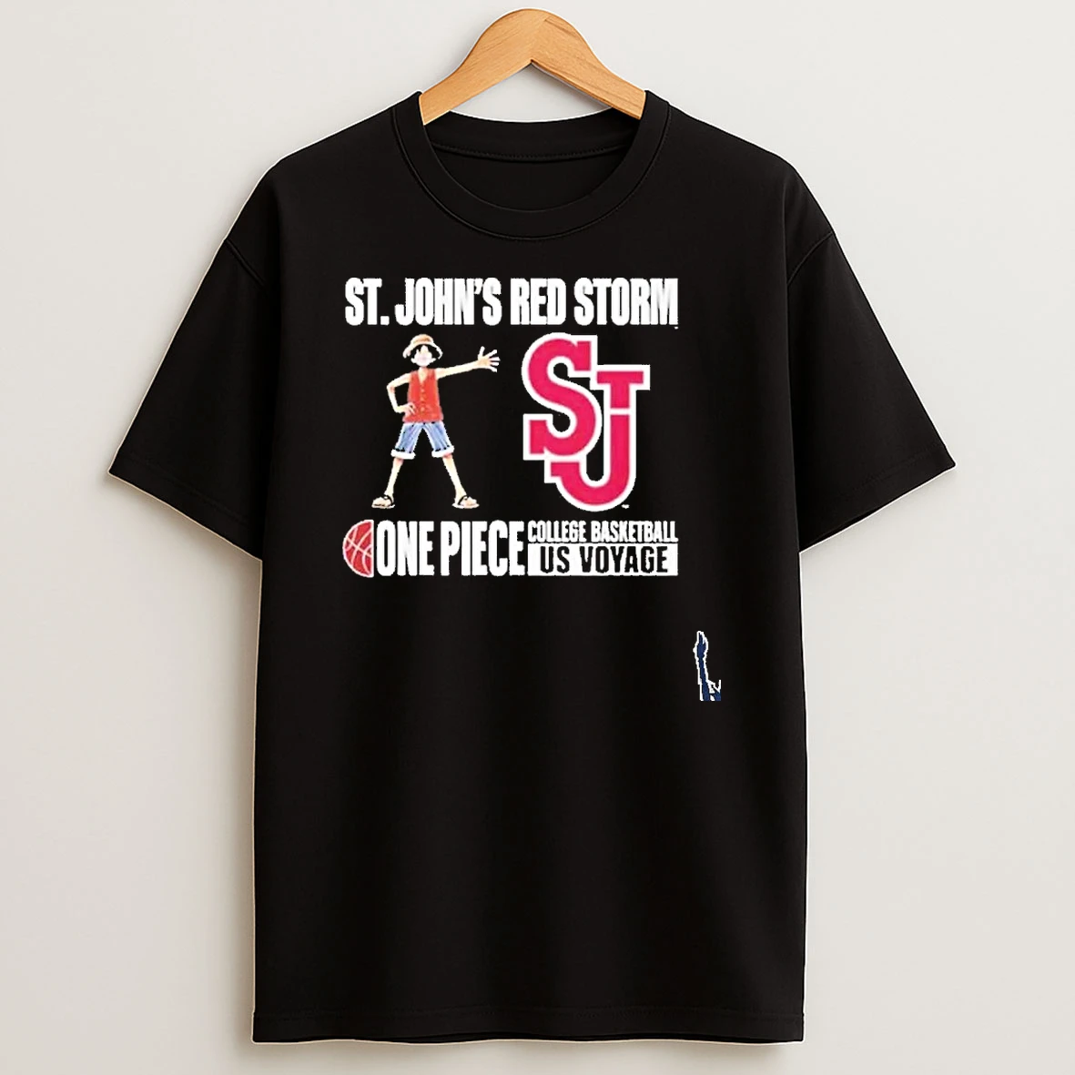 St Johns Red Storm X One Piece College Basketball Us Voyage T Shirt
