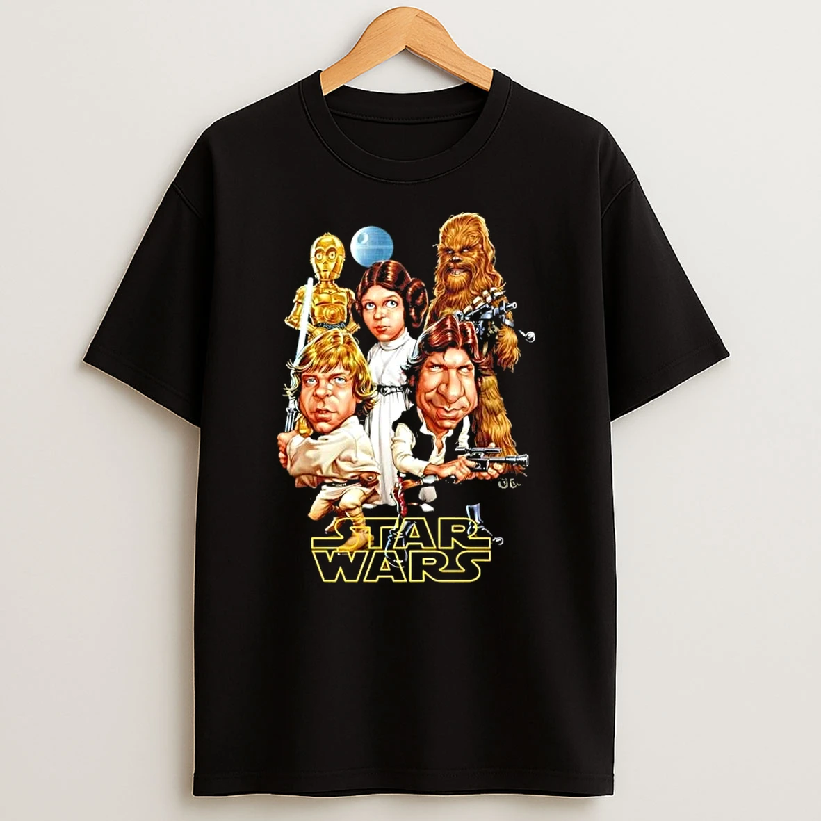 Star Wars 60s Caricature Vintage T Shirt