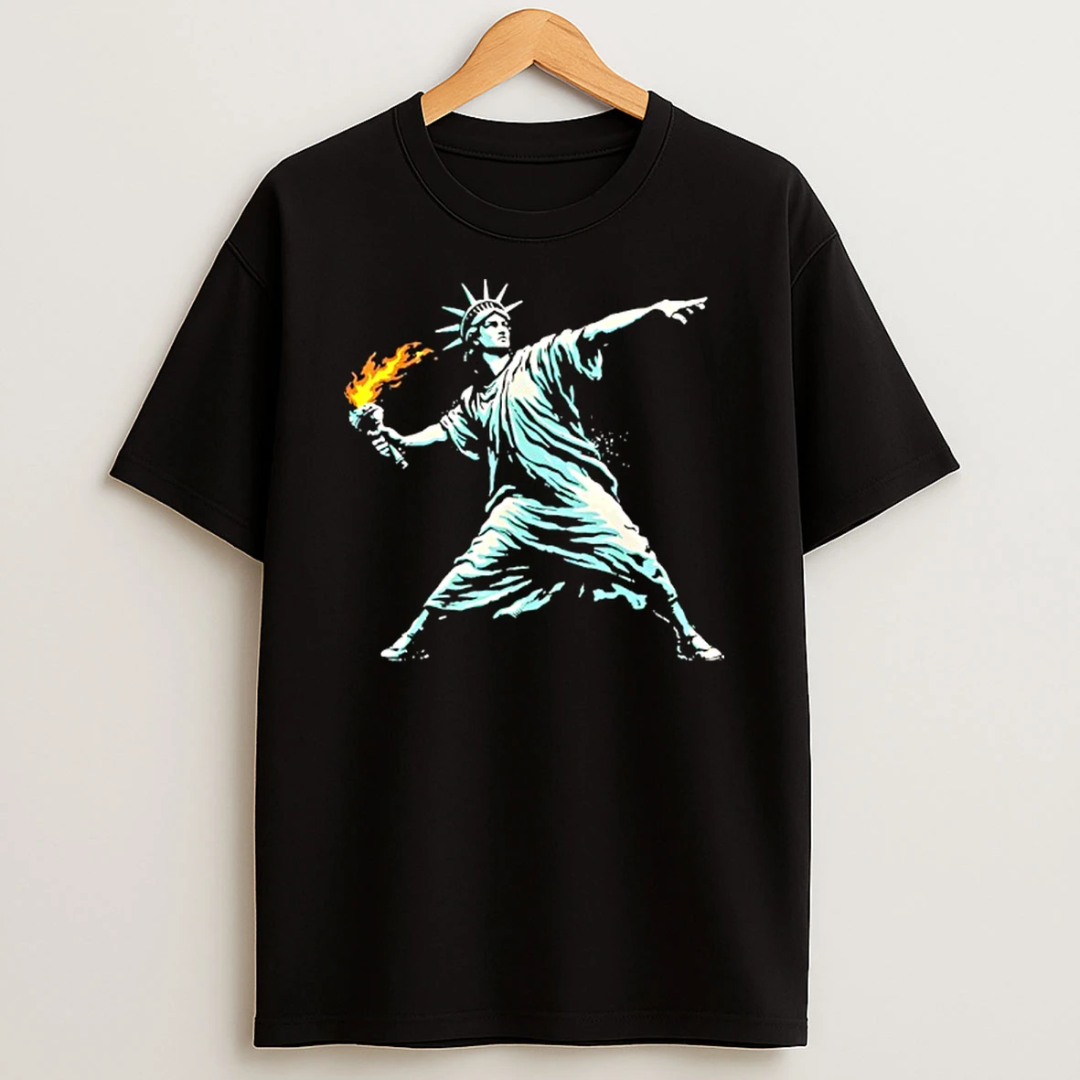 Statue Of Liberty Resist T Shirt