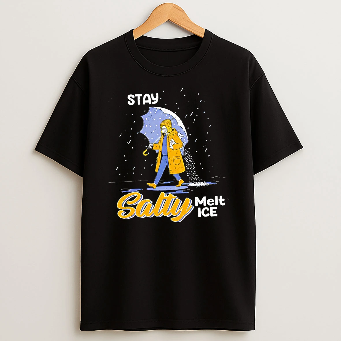 Stay Salty Melt Ice Anti Ice Abolish Ice No One Is Illegal T Shirt