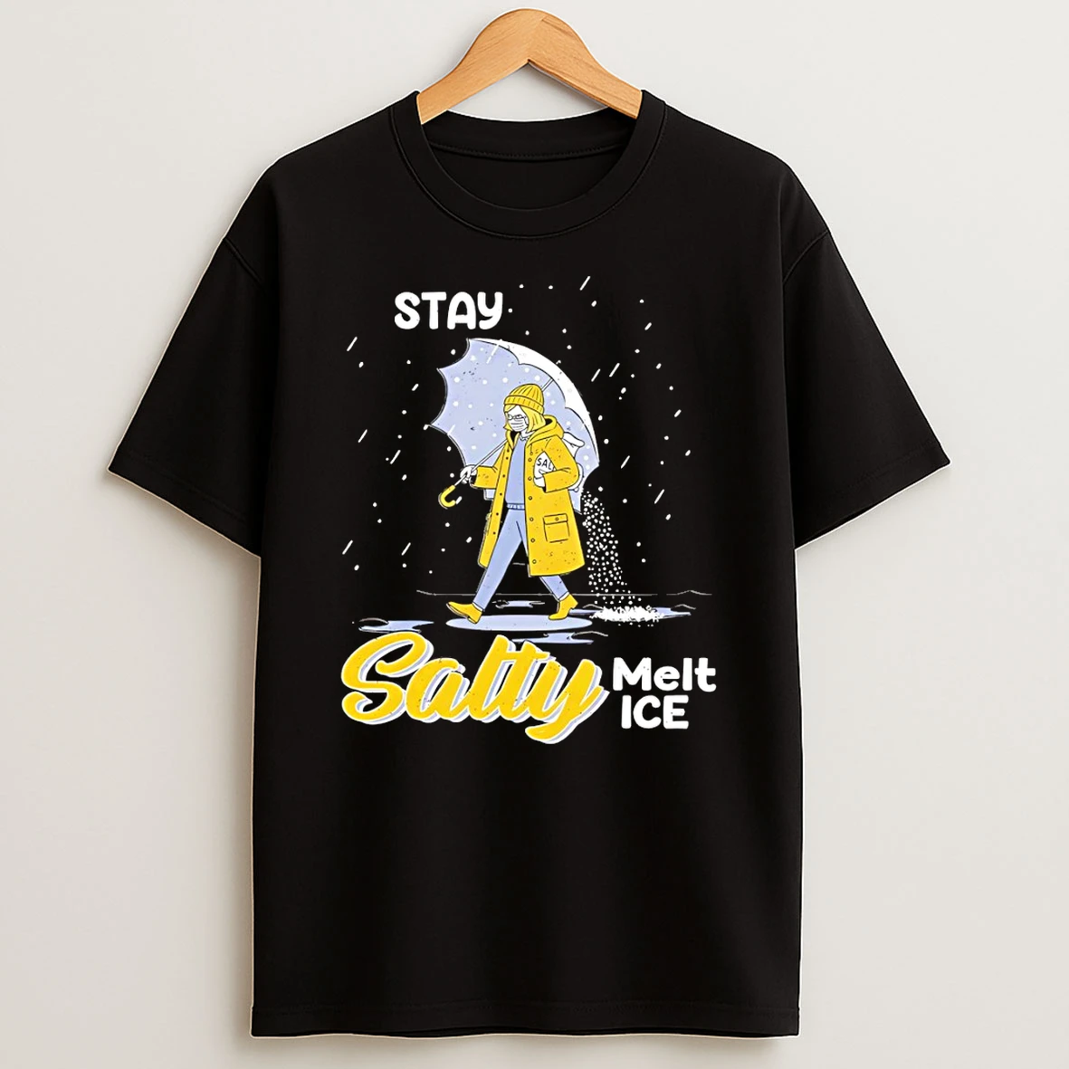 Stay Salty Melt Ice Anti Ice Abolish Anti Trump Vintage T Shirt