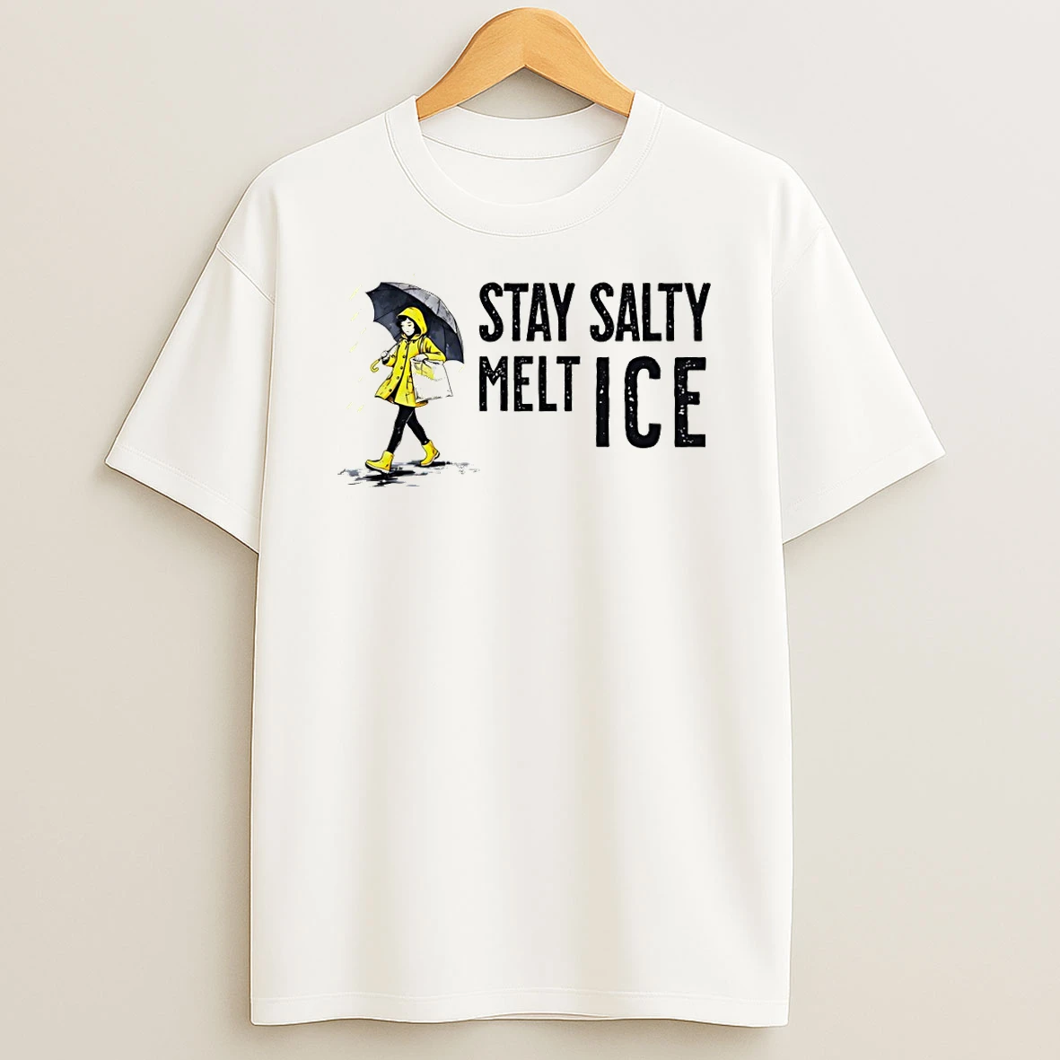 Stay Salty Melt Ice Anti Ice Protest T Shirt