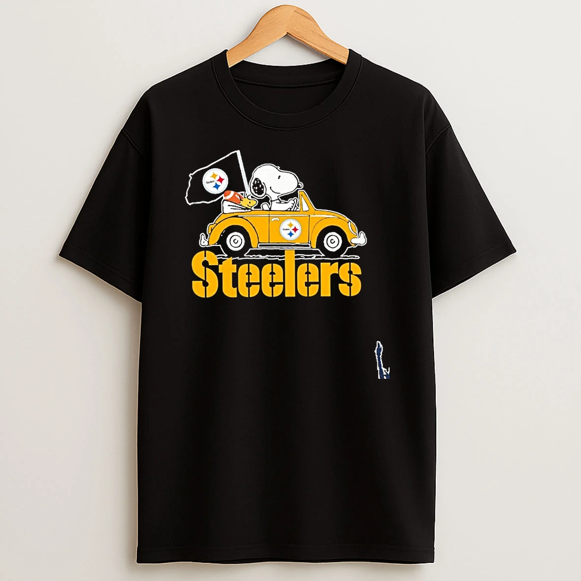 Steelers Snoopy Car Ball T Shirt