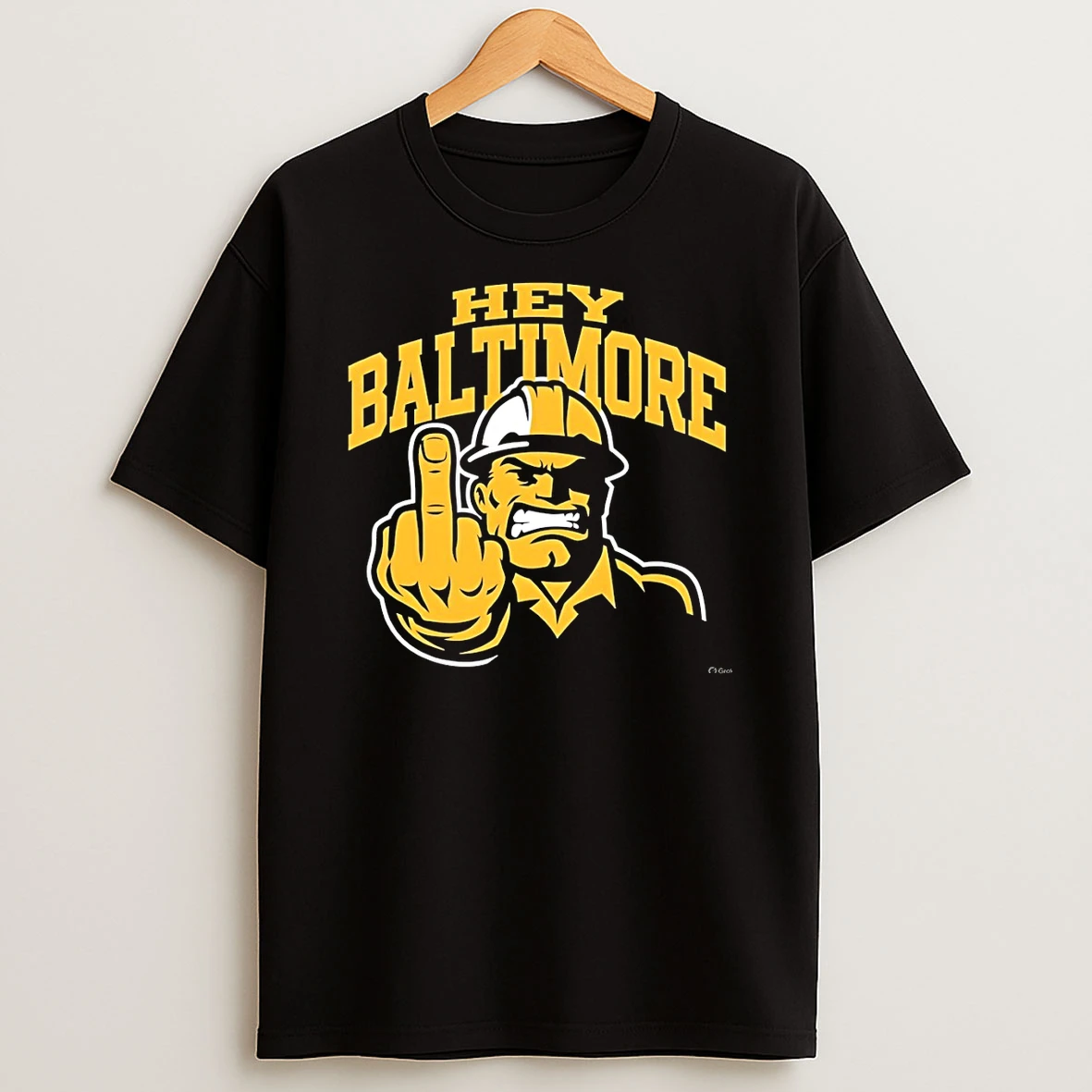 Steely Mcbeam Middle Finger Pittsburgh Steelers Football Hey Baltimore T Shirt