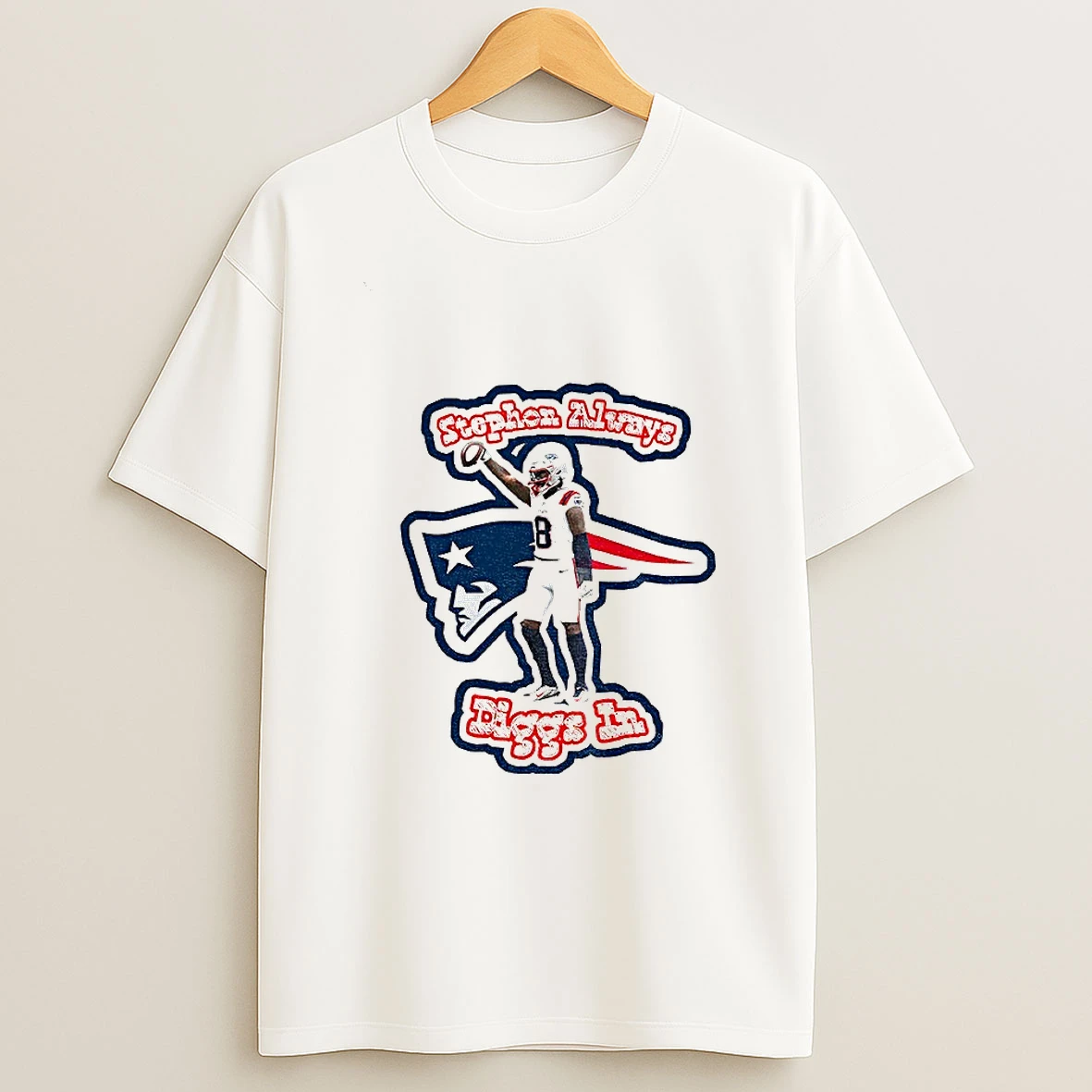 Stefon Diggs New England Patriots Football Stephon Always Diggs In 2026 T Shirt