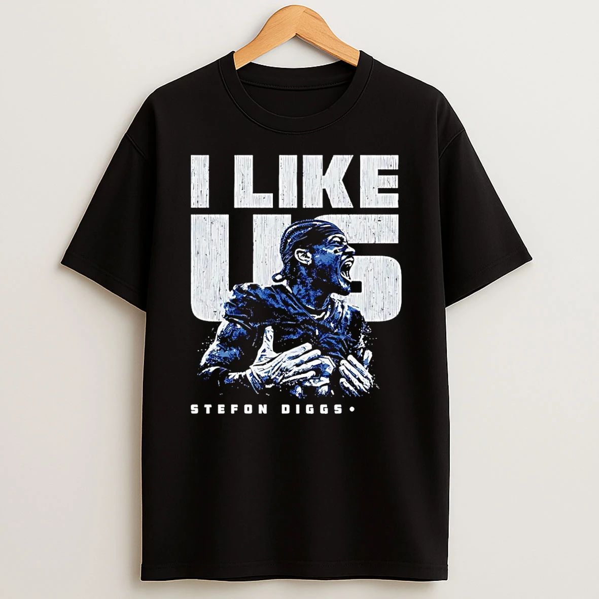 Stefon Diggs New England Patriots I Like Us T Shirt