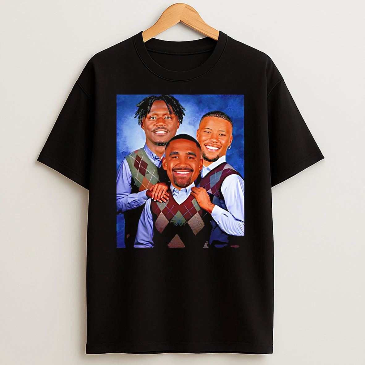 Step Brothers Football Philadelphia Eagles Football Jalen Hurts Saquon Barkley Aj Brown T Shirt