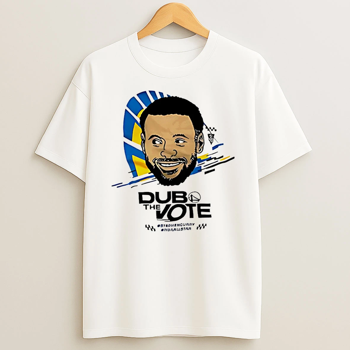 Stephen Curry Golden State Warriors Dub The Vote T Shirt