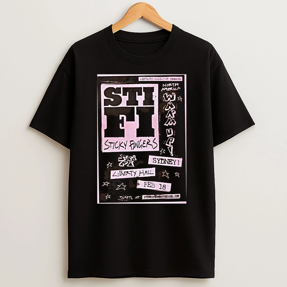 Sticky Fingers Event Moore Park Nsw On Feb 18 2026 T Shirt