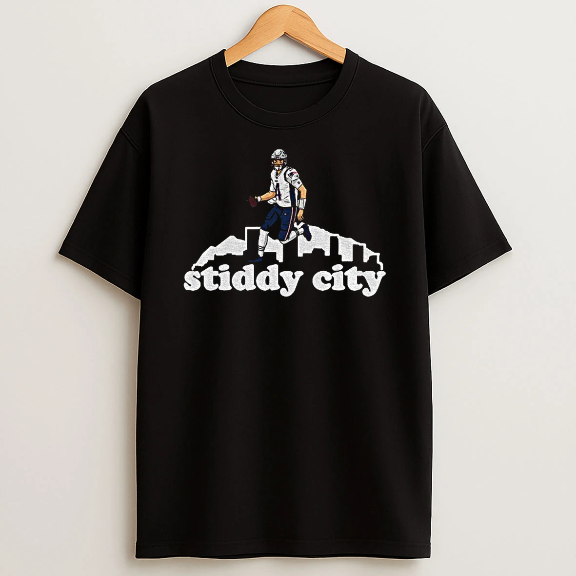 Stiddy City Jarrett Stidham Denver Broncos Football Vintage T Shirt