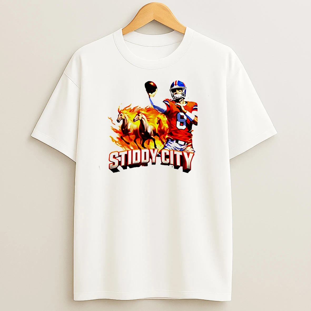 Stiddy City Jarrett Stidham Denver Broncos T Shirt