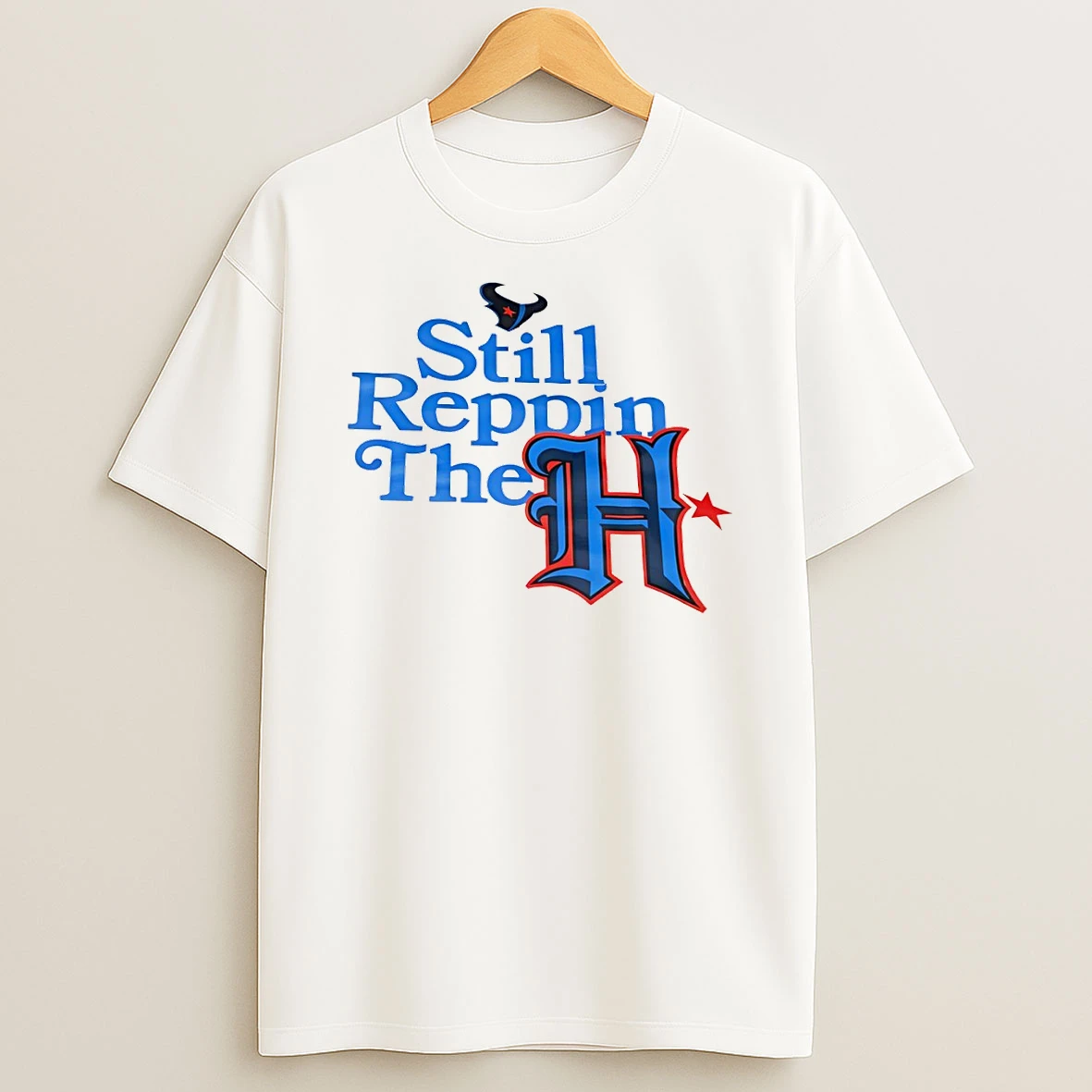 Still Reppin The Houston Texans H Town Nfl Football Vintage T Shirt