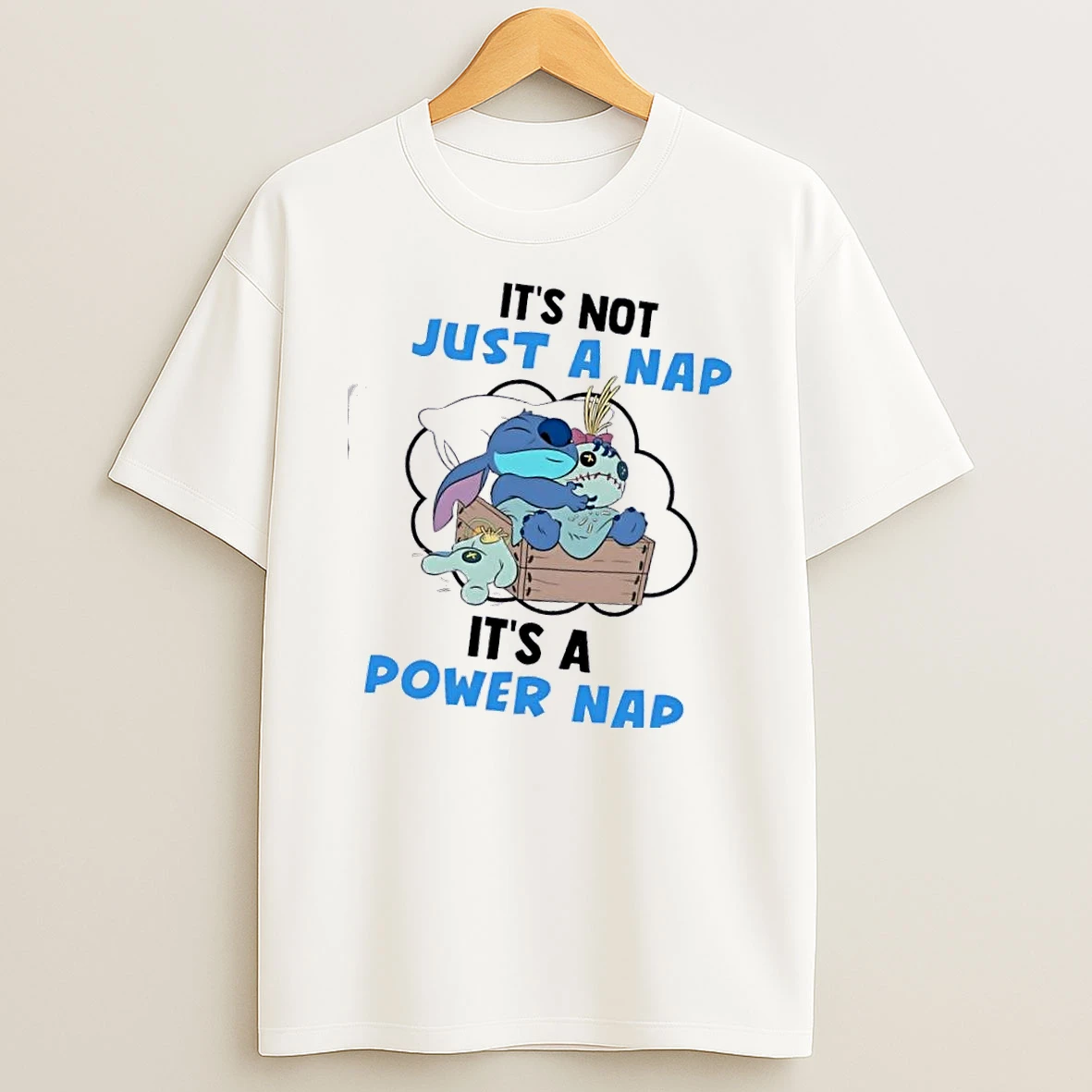 Stitch Its Not Just A Nap Its A Power Nap T Shirt