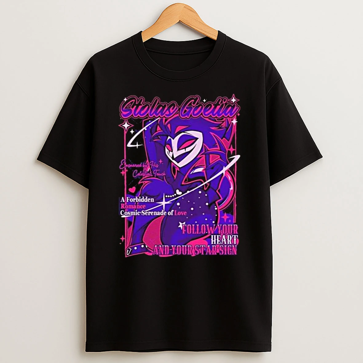 Stolas From Helluva Boss With Love T Shirt