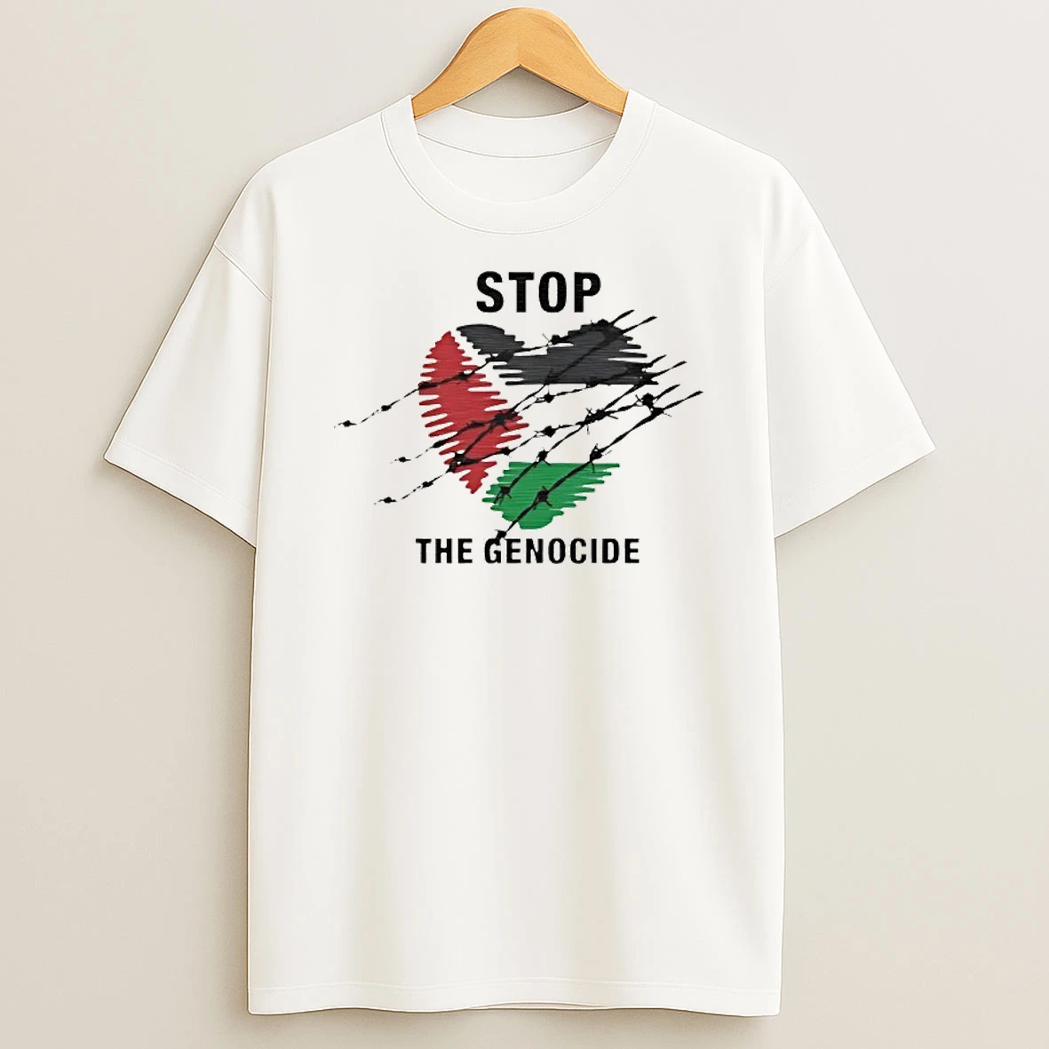 Stop The Genocide Palestine T Shirt