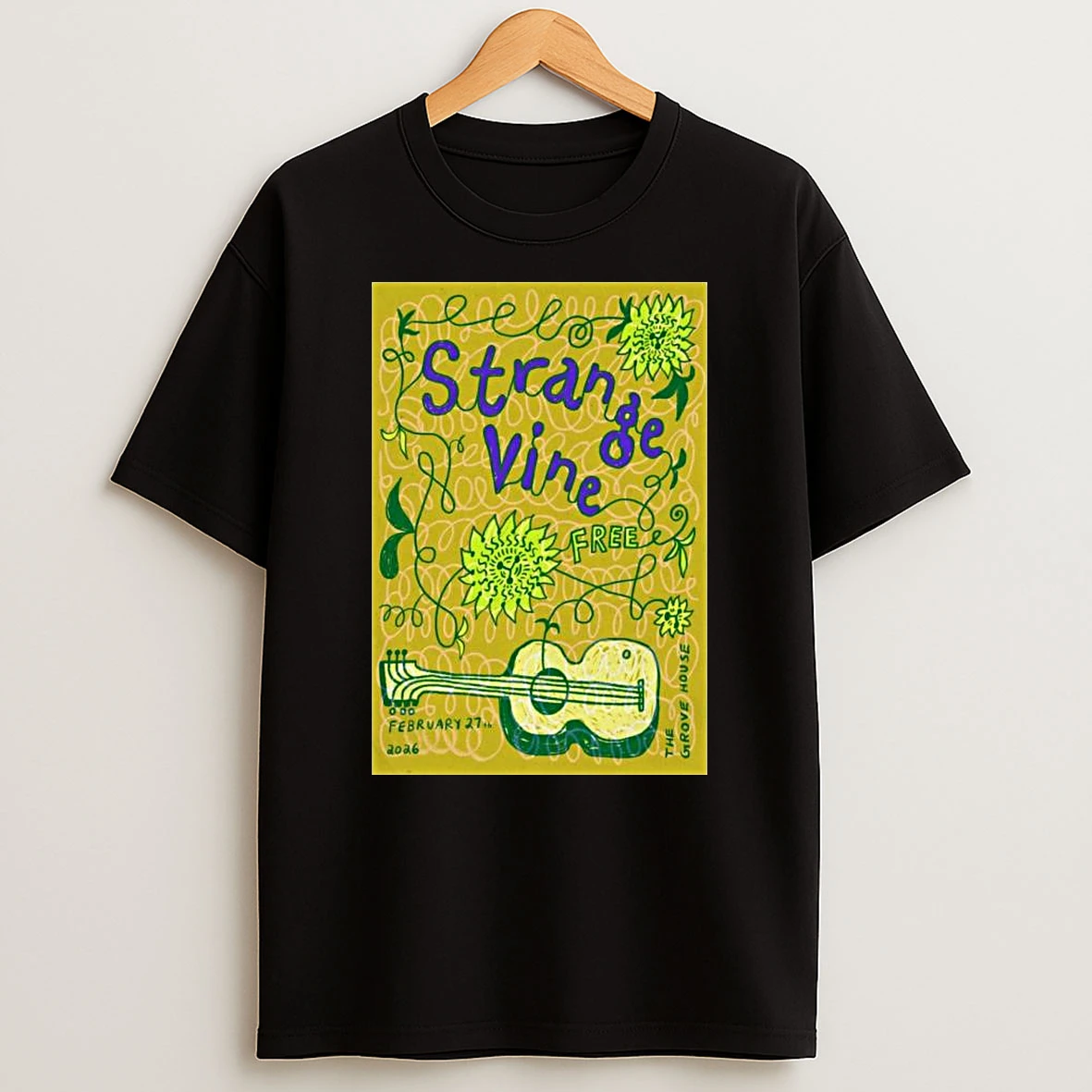 Strange Vine In Mariposa Ca On Feb 27 2026 T Shirt