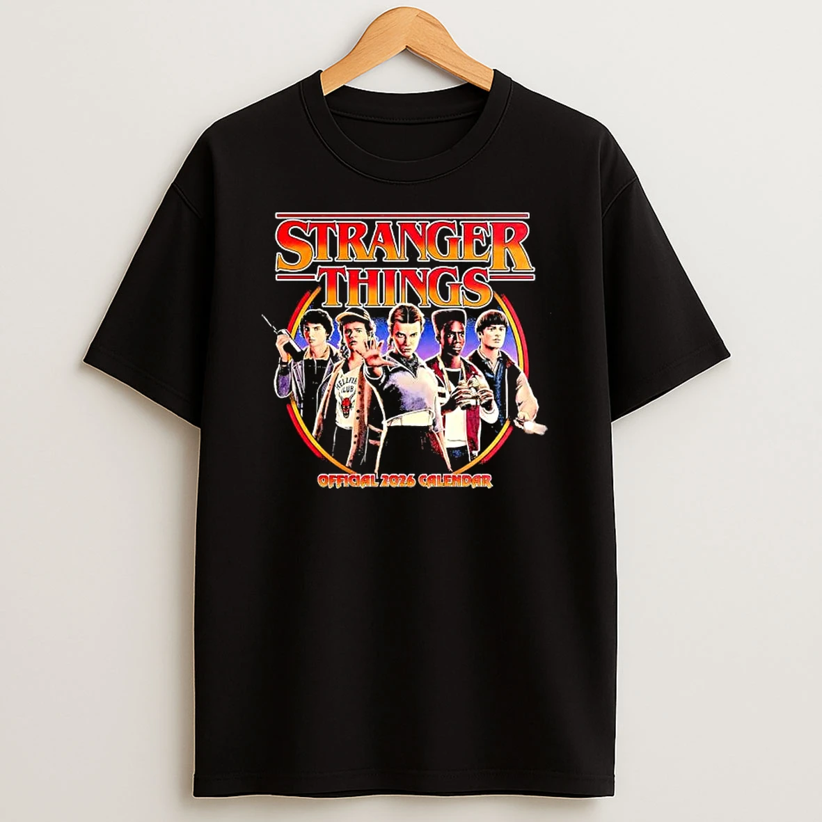 Stranger Things 2026 Calendr T Shirt