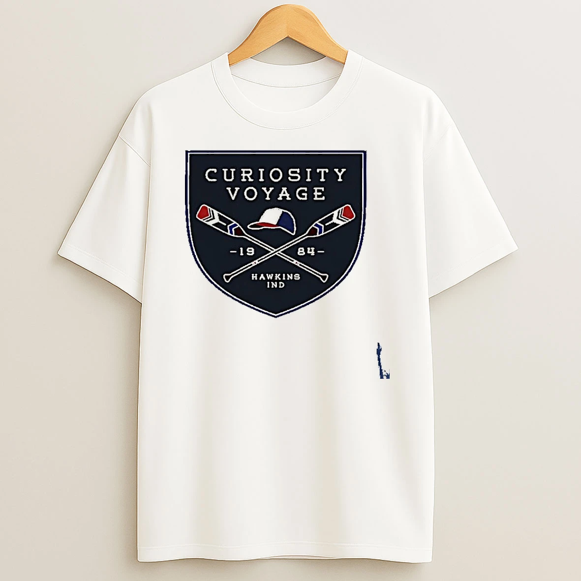 Stranger Things Curiosity Voyage 1984 T Shirt