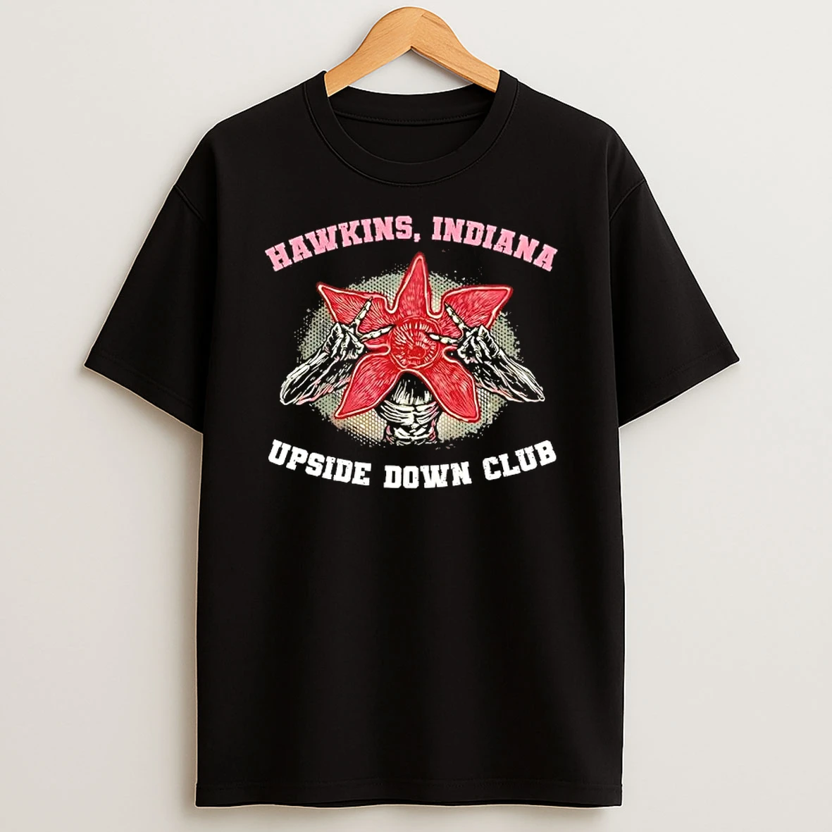 Stranger Things Hawkins Indiana Upside Down Club T Shirt