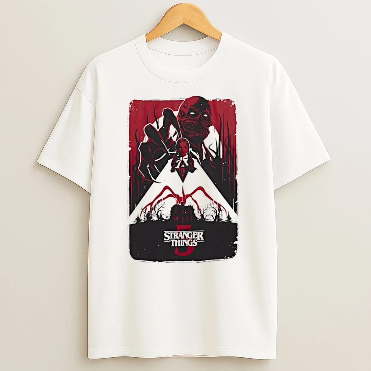 Stranger Things Season 5 Vecna And Max T Shirt