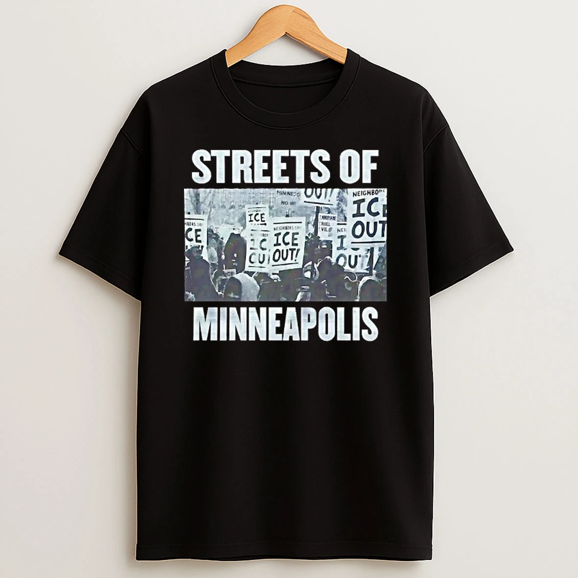 Streets Of Minneapolis Ice Out Protest T Shirt