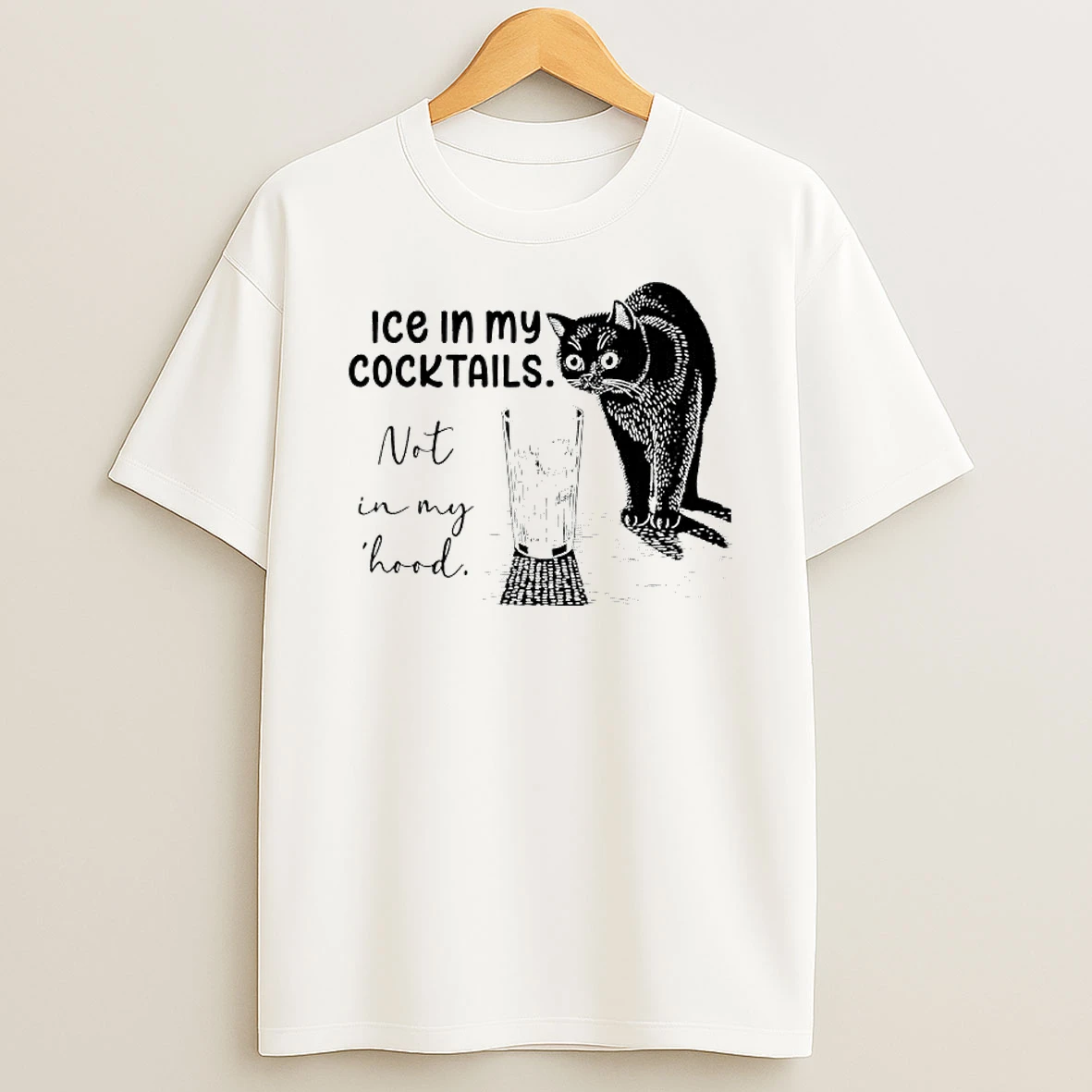 Subtle Anti Ice Protest In My Cocktails T Shirt