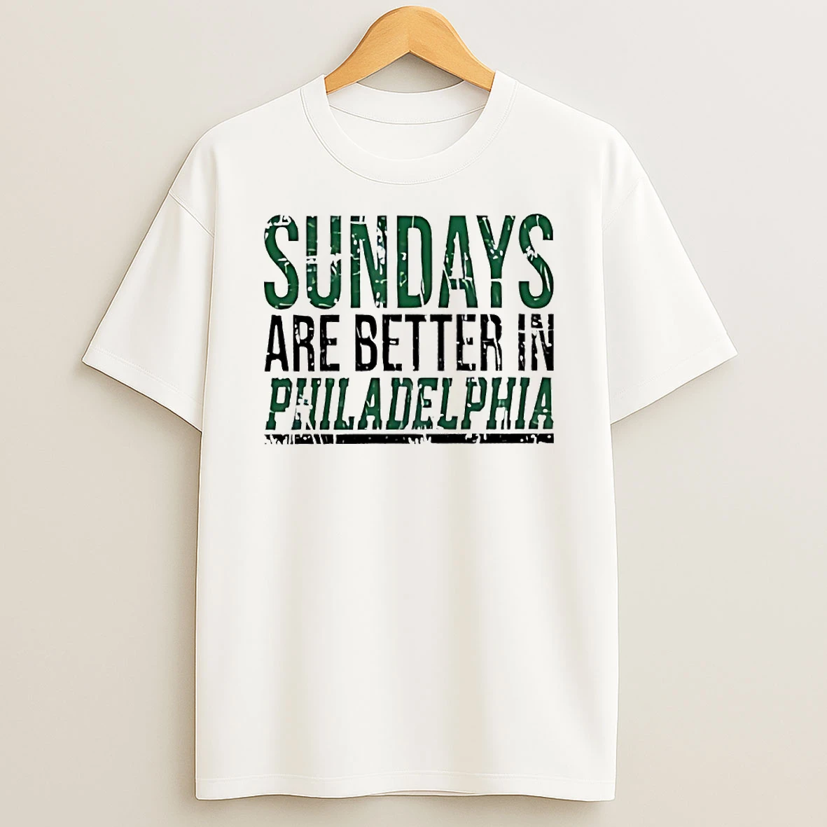 Sunday Are Better In Philadelphia Eagles Circle T Shirt