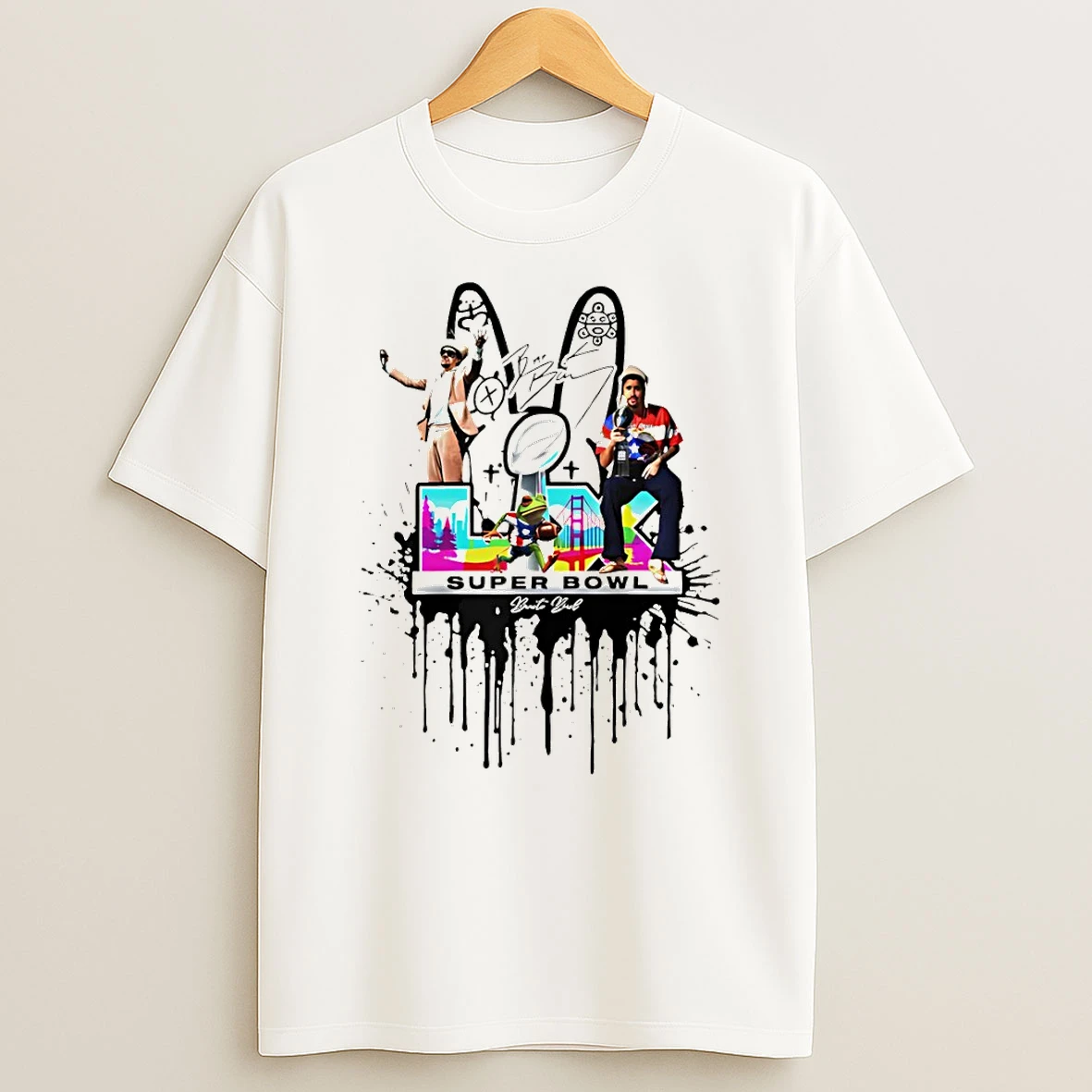 Super Bowl Bad Bunny Halftime Show Drippin T Shirt
